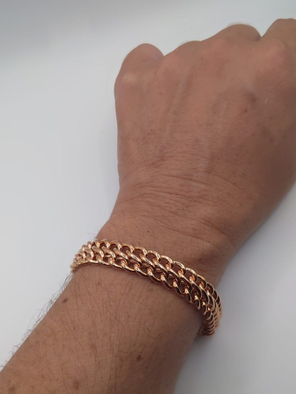 Bronze Milor Italy Bracelet 7.25 Inches - Picture 6 of 7